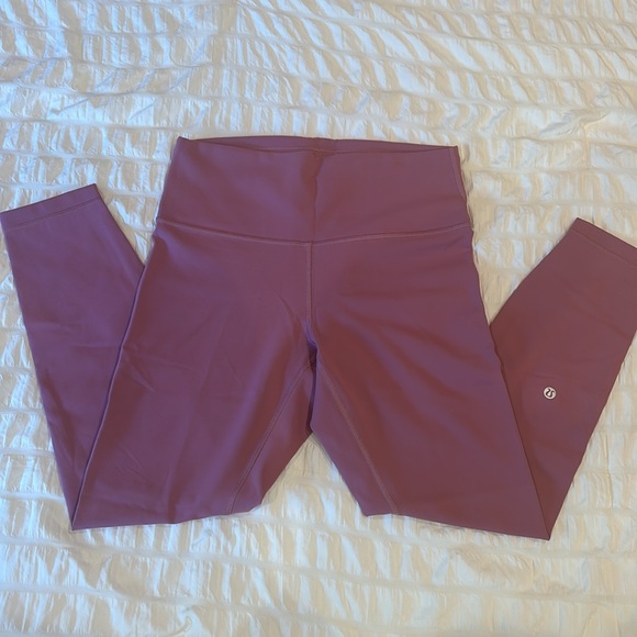 lululemon Wunder Train High-Rise Tight 25" - Velvet Dust Size 10 - Picture 6 of 8